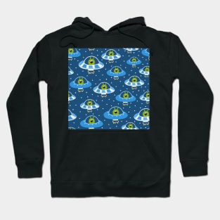 childish alien spaceships Hoodie